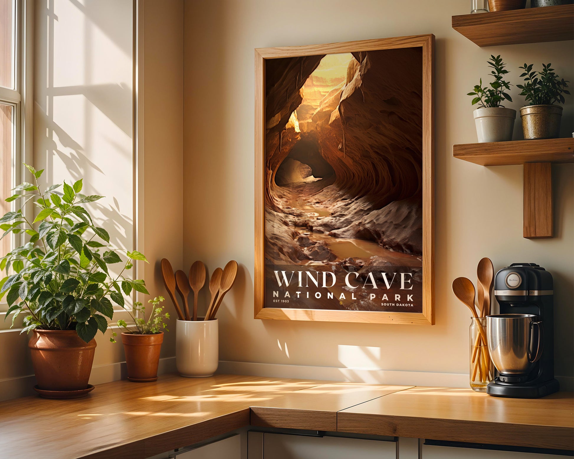 Wind Cave National Park Poster - GroovyGrove