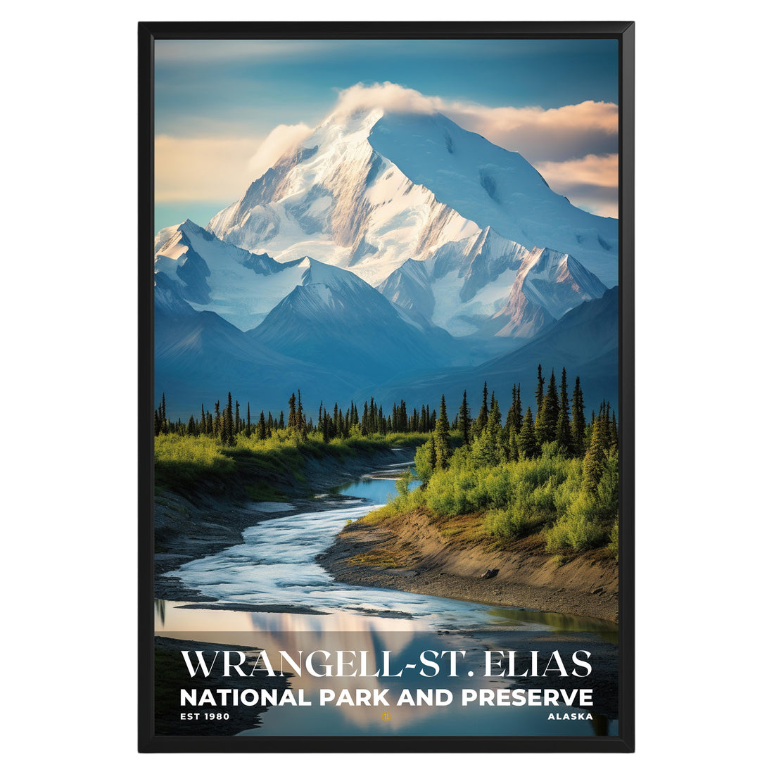 Wrangell–St. Elias National Park Poster - GroovyGrove