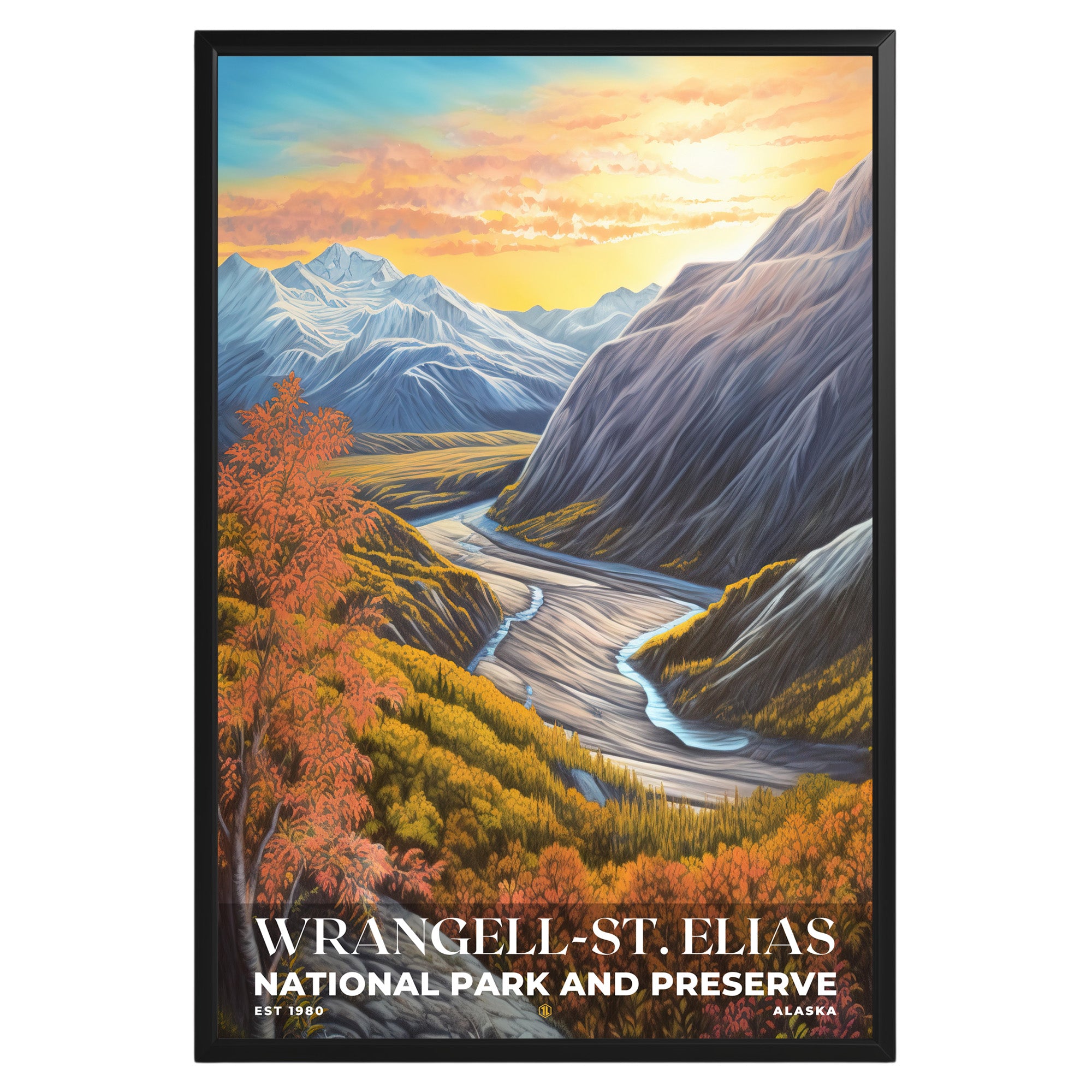 Wrangell–St. Elias National Park Poster - GroovyGrove