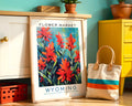 Wyoming State Flower Market Poster - GroovyGrove