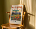 Wyoming Flower Market Vintage Poster - GroovyGrove