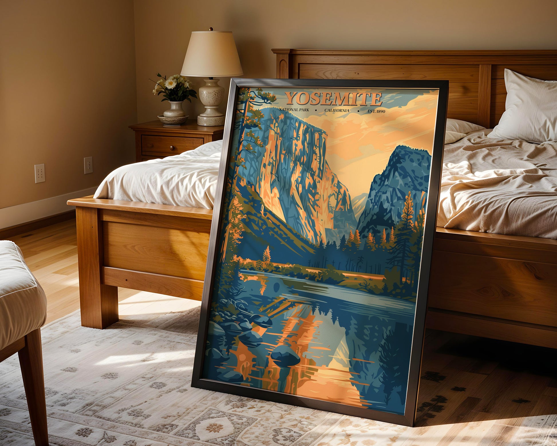 Yosemite National Park Vintage Poster - GroovyGrove