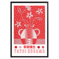 Yayoi Kusama Red Flowers Poster - GroovyGrove