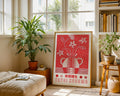 Yayoi Kusama Red Flowers Poster - GroovyGrove