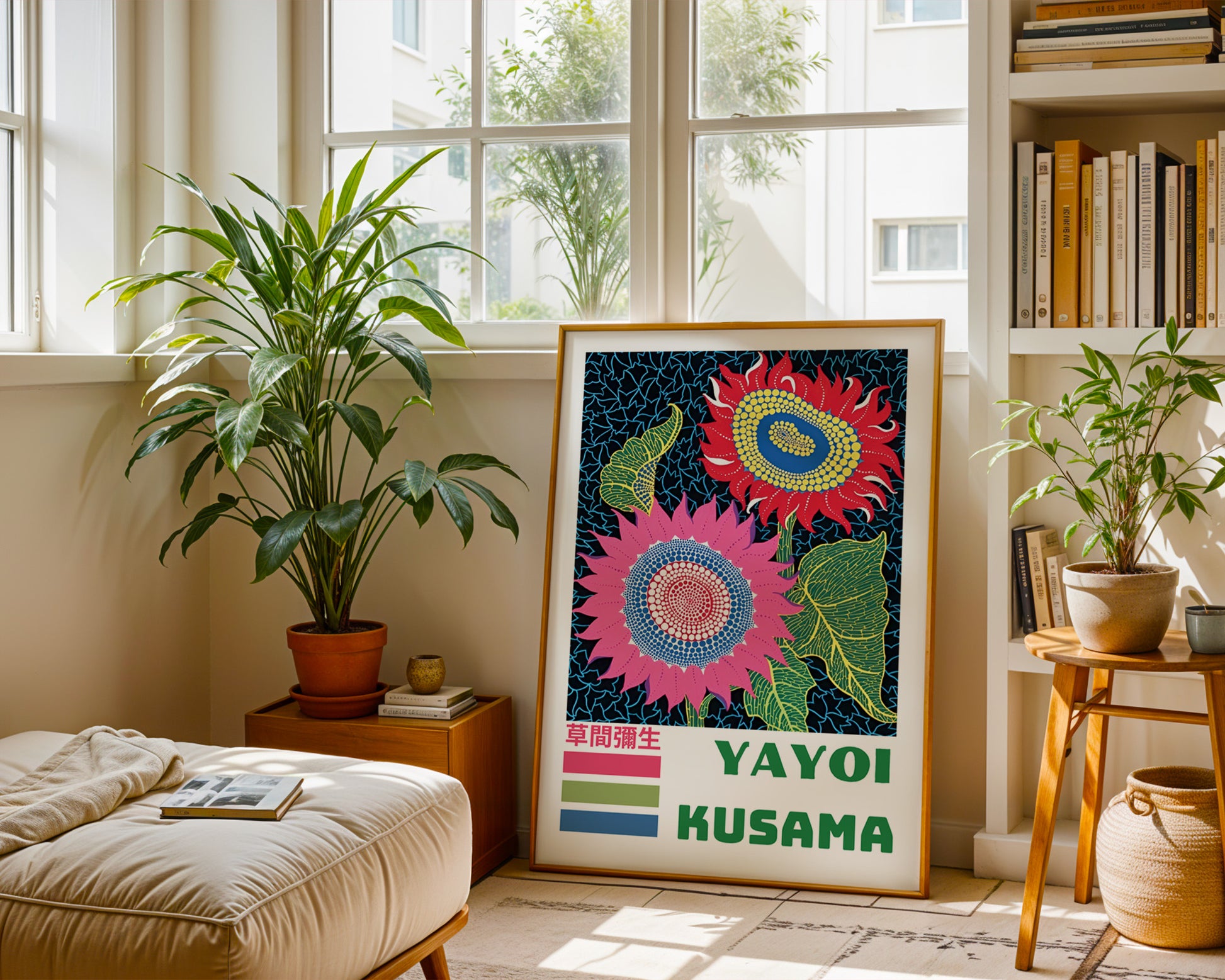 Yayoi Kusama Sunflower Poster - GroovyGrove