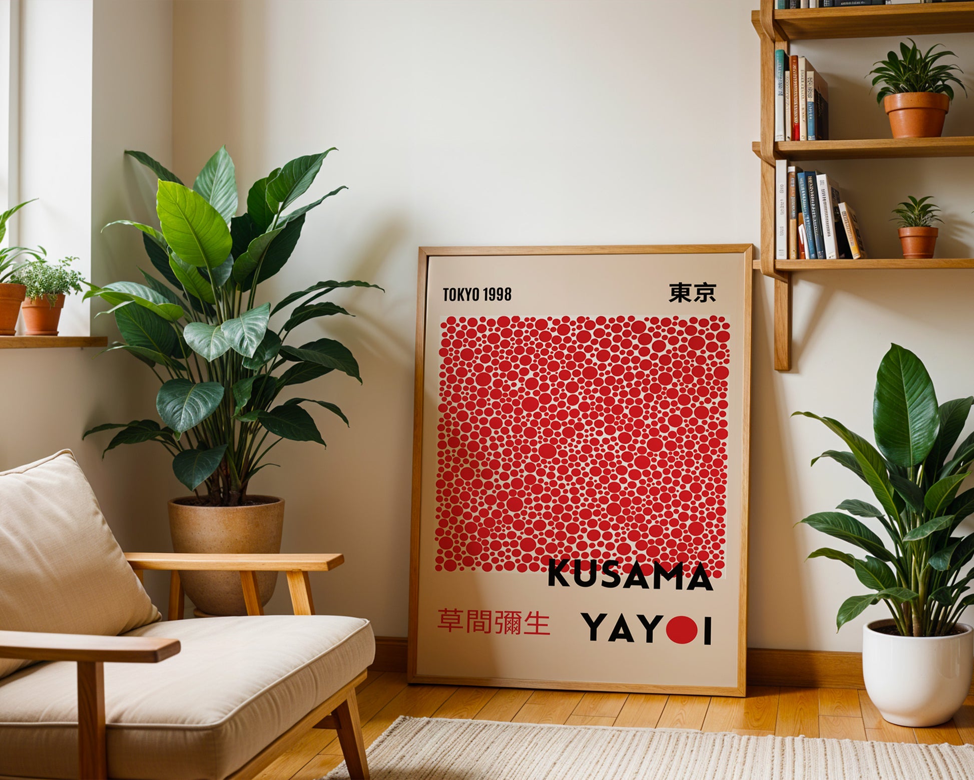 Yayoi Kusama Red Dots Poster - GroovyGrove