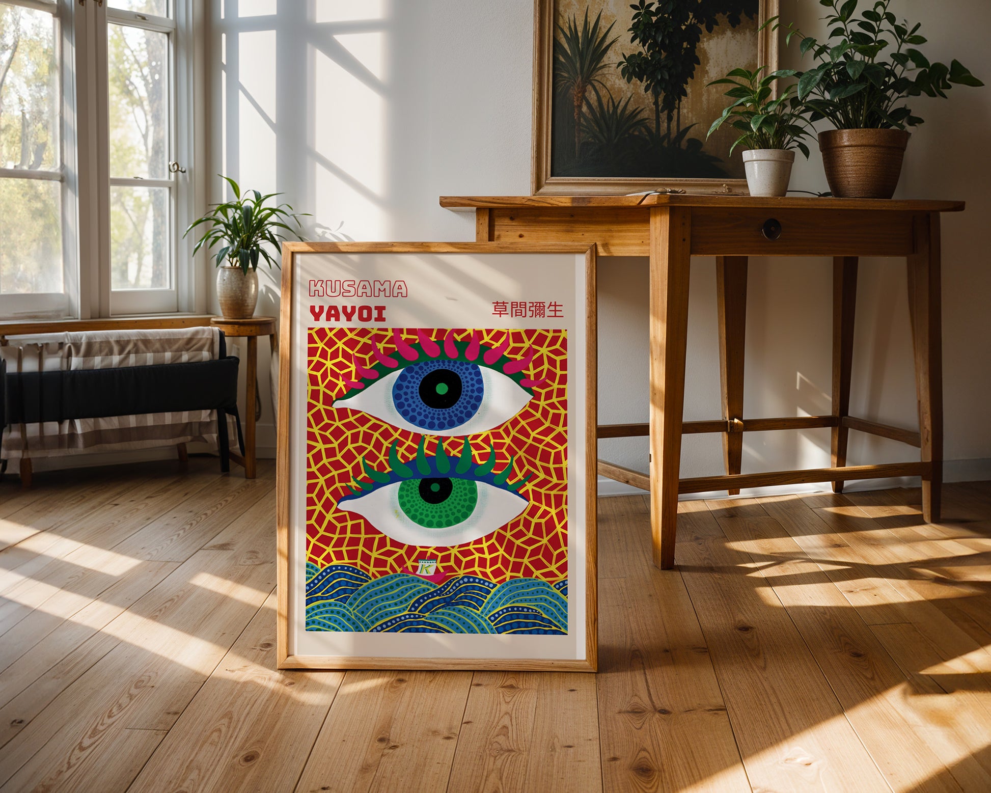 Yayoi Kusama Eyes Poster - GroovyGrove