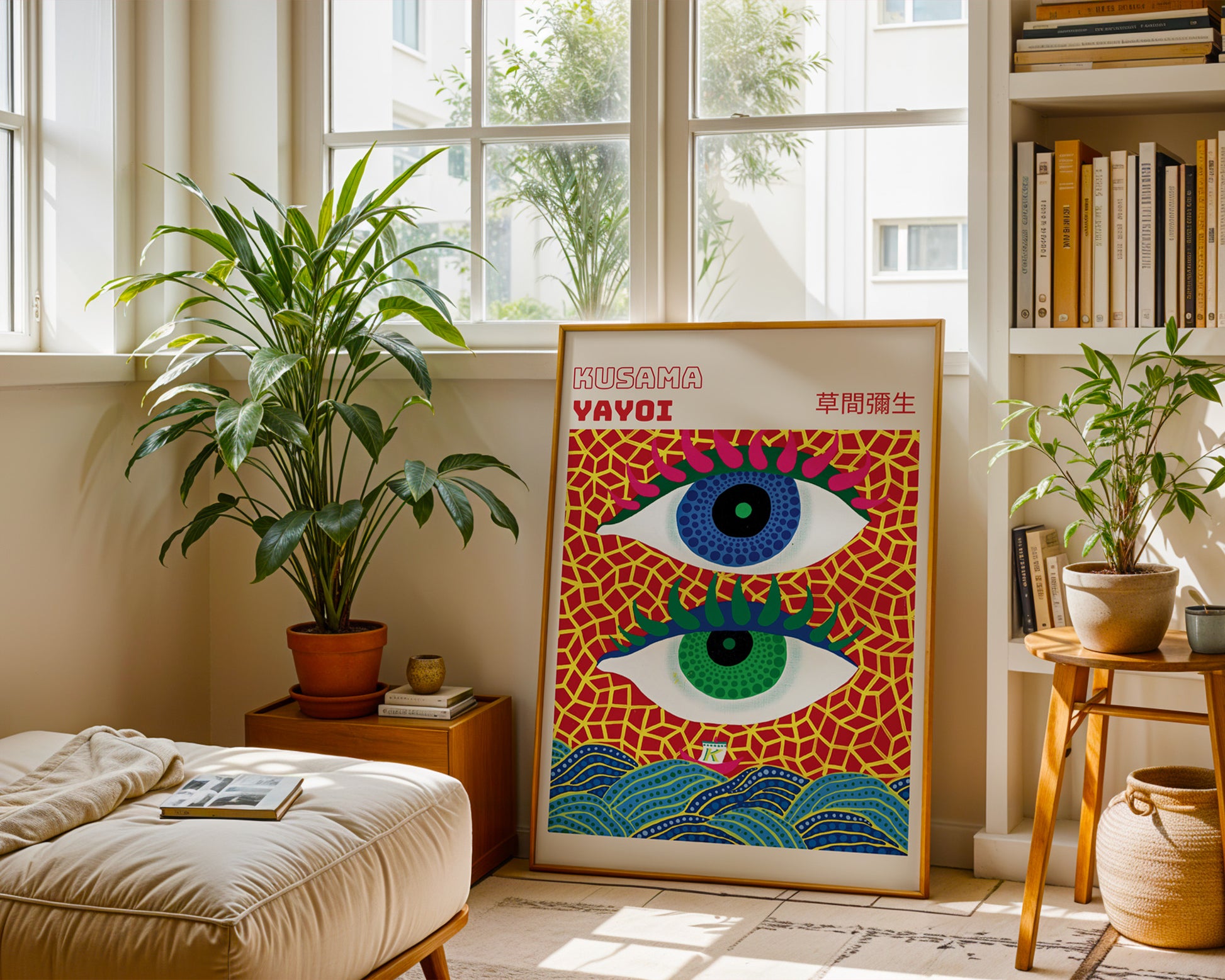 Yayoi Kusama Eyes Poster - GroovyGrove