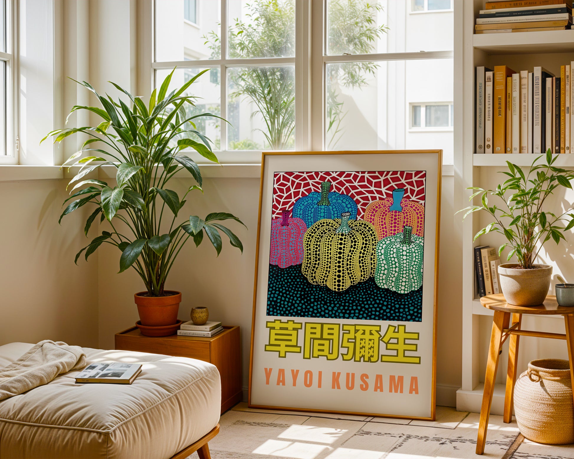 Yayoi Kusama Dotted Pumpkins Poster - GroovyGrove