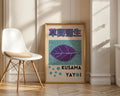 Yayoi Kusama Blue Leaf Poster - GroovyGrove