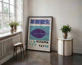 Yayoi Kusama Blue Leaf Poster - GroovyGrove