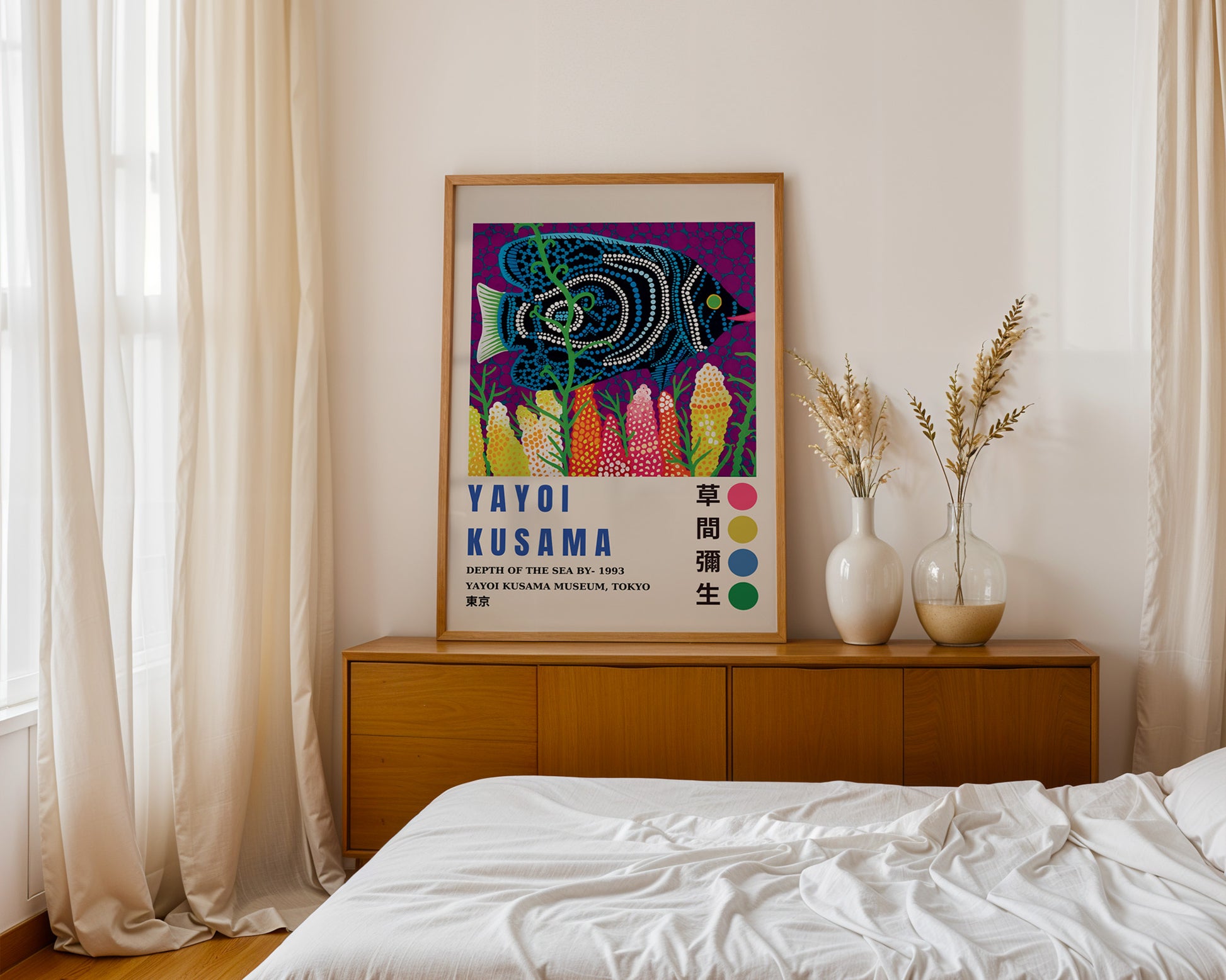 Yayoi Kusama Depth of The Sea Poster - GroovyGrove