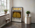 Yayoi Kusama Yellow Dotted Pumpkin Poster - GroovyGrove