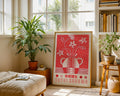 Yayoi Kusama Red Flowers Poster - GroovyGrove