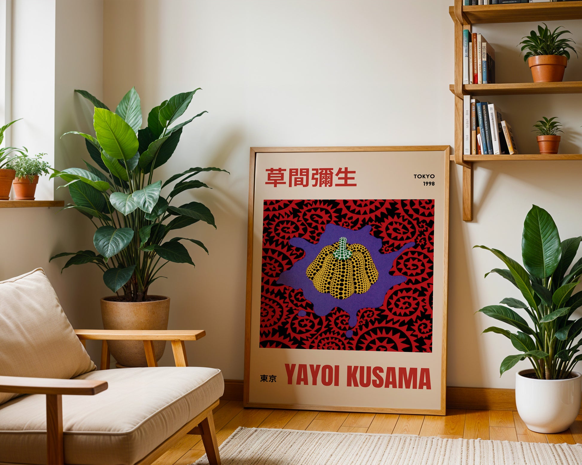 Yayoi Kusama Yellow Pumpkin Poster - GroovyGrove