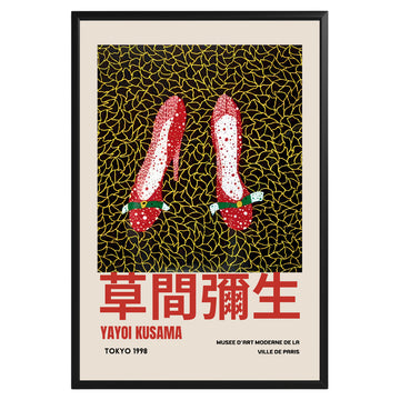 Yayoi Kusama High Heel Poster - GroovyGrove