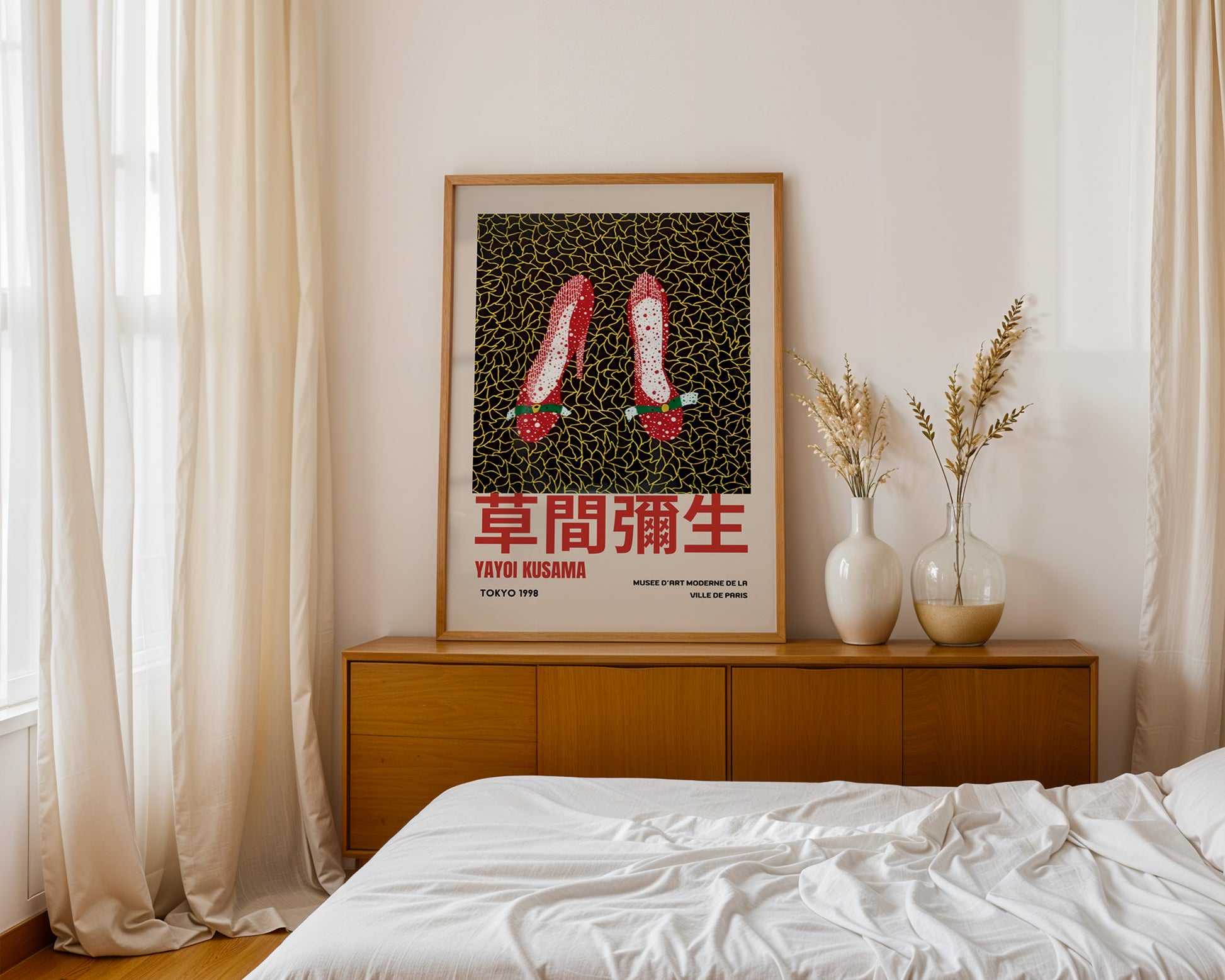 Yayoi Kusama High Heel Poster - GroovyGrove