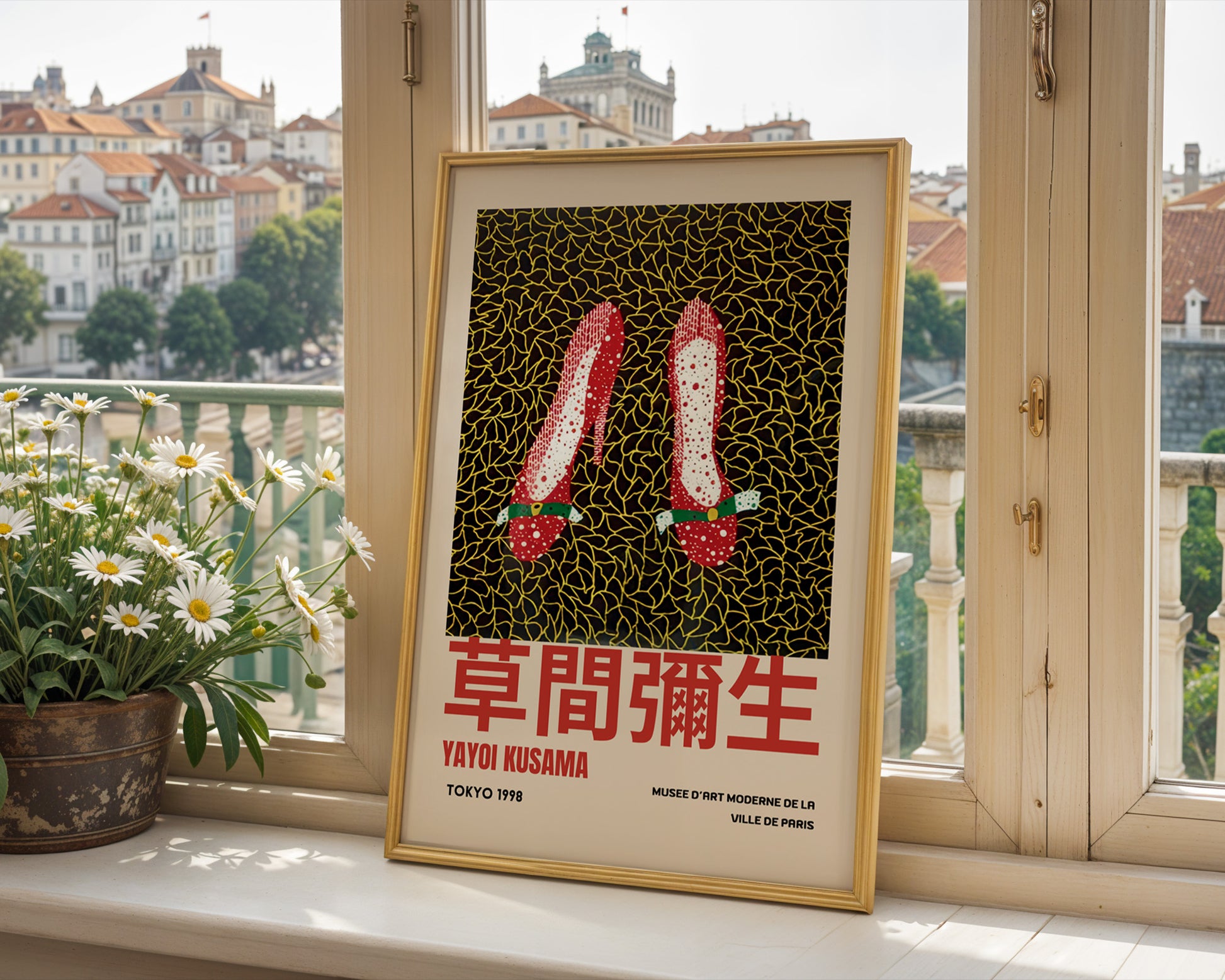 Yayoi Kusama High Heel Poster - GroovyGrove