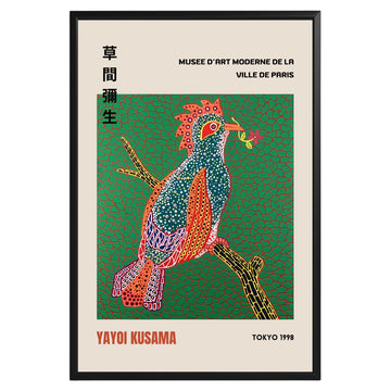 Yayoi Kusama Bird Poster - GroovyGrove