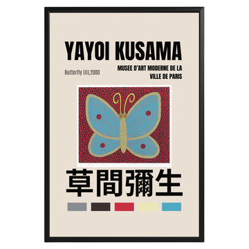 Yayoi Kusama Butterfly Poster - GroovyGrove