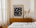 Yayoi Kusama Black White Dots Poster - GroovyGrove