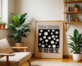 Yayoi Kusama Black White Dots Poster - GroovyGrove