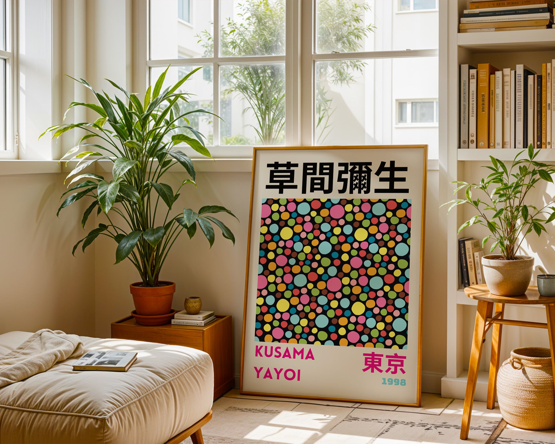 Yayoi Kusama Doodle Dots Poster - GroovyGrove