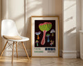 Yayoi Kusama Mushrooms Poster - GroovyGrove