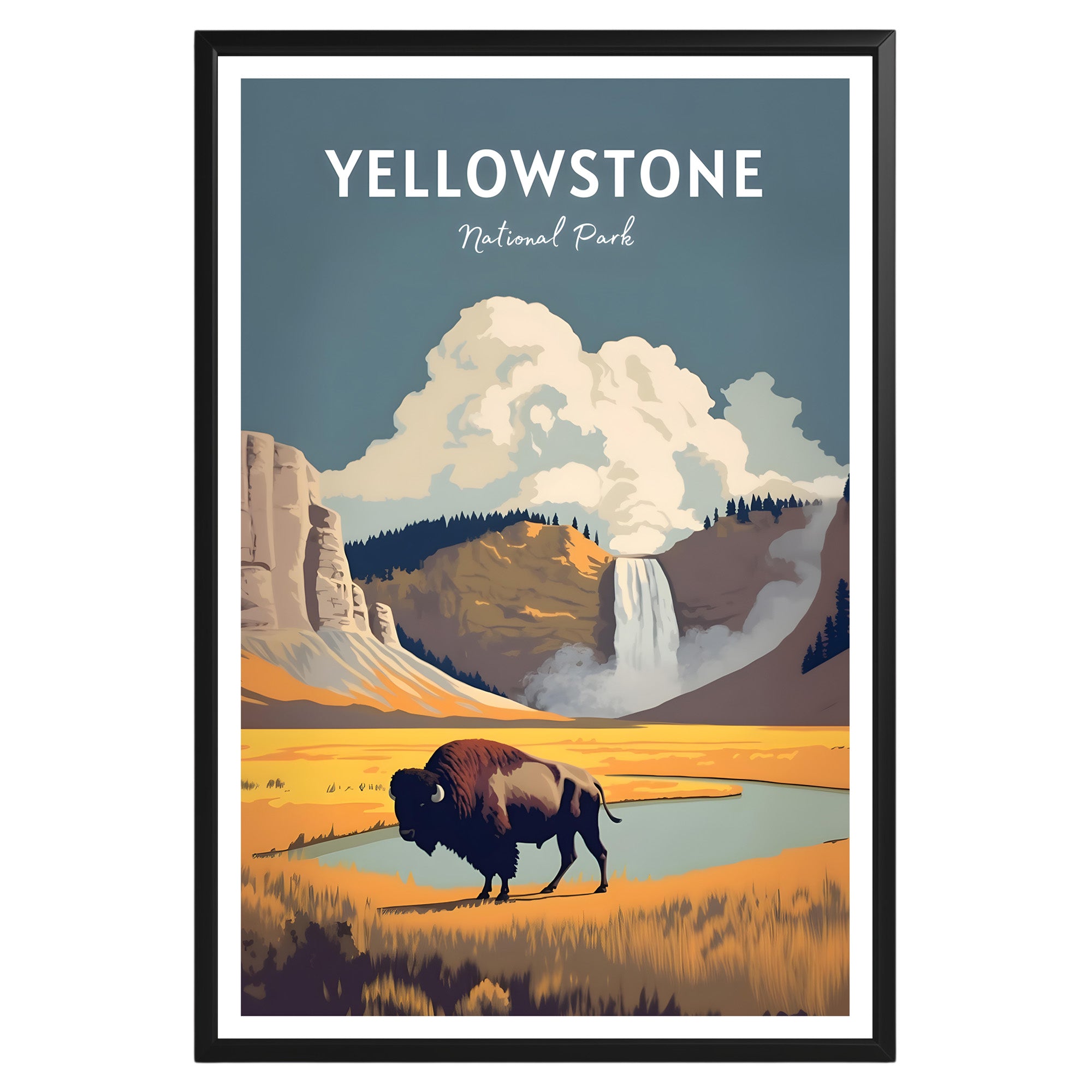 Yellowstone National Park Poster - GroovyGrove