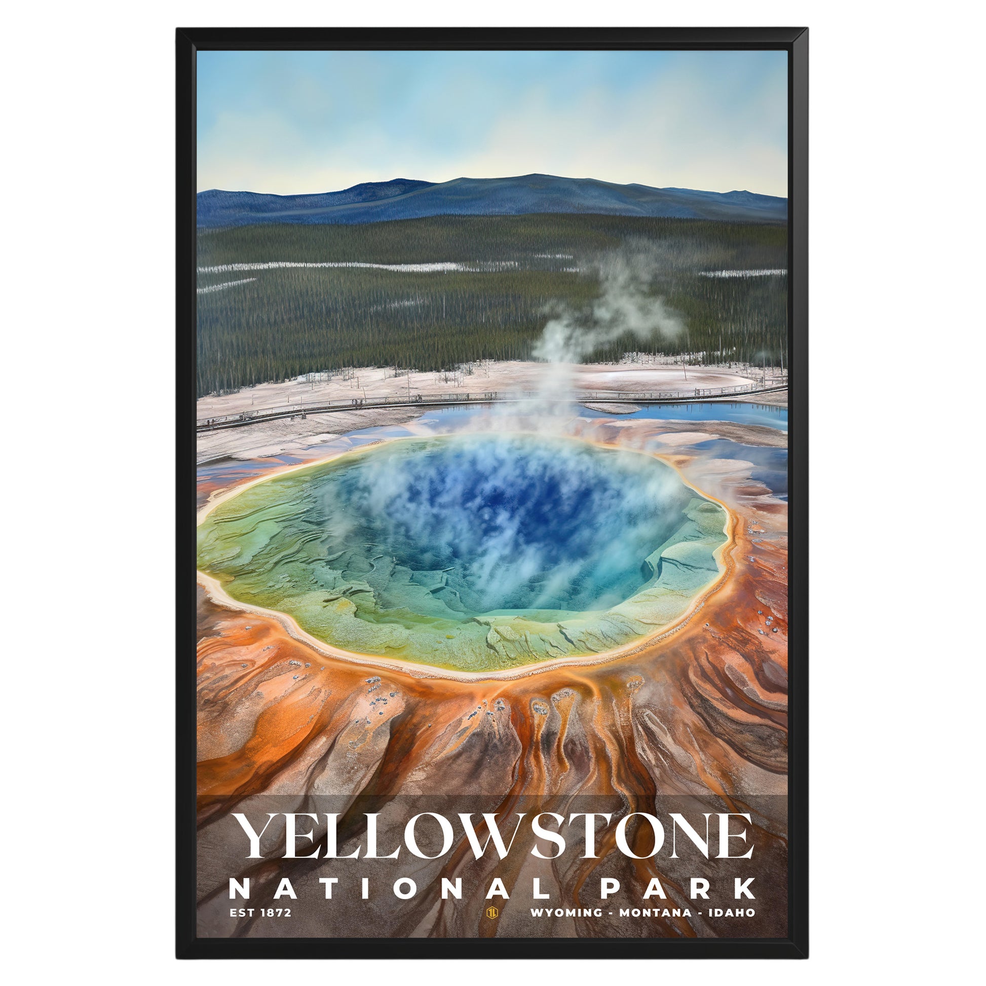 Yellowstone National Park Poster - GroovyGrove