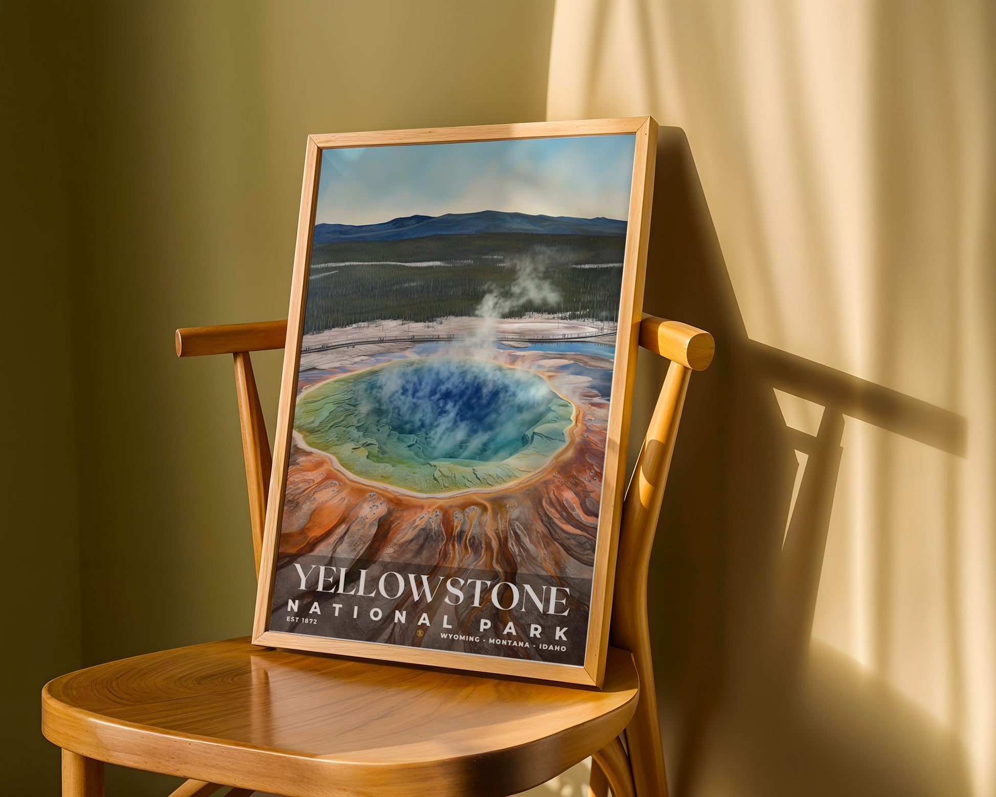 Yellowstone National Park Poster - GroovyGrove