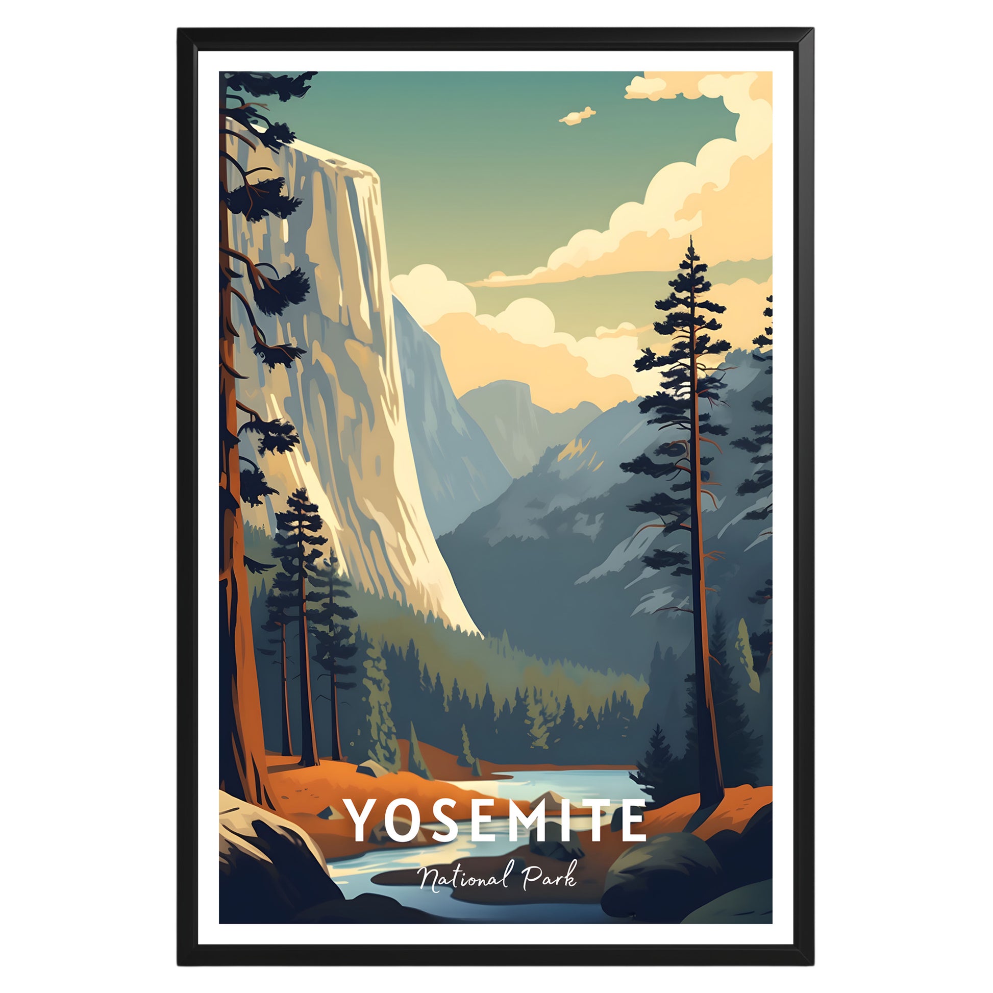 Yosemite National Park Poster - GroovyGrove