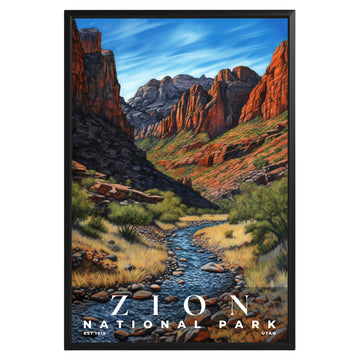 Zion National Park Poster - GroovyGrove