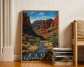 Zion National Park Poster - GroovyGrove