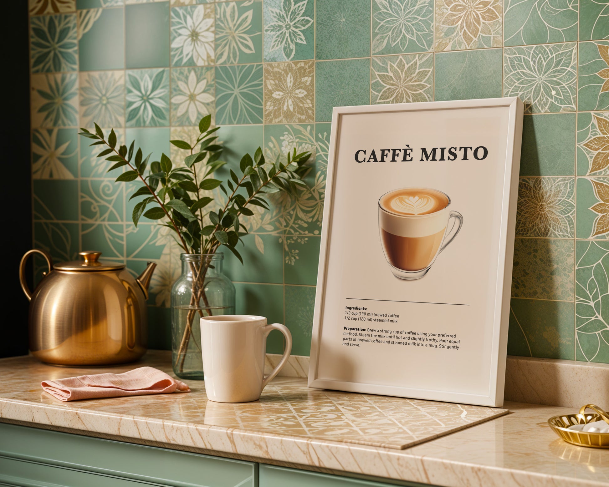 Misto Coffee Recipe Poster - GroovyGrove