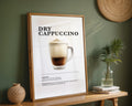 Dry Cappuccino Coffee Recipe Poster - GroovyGrove