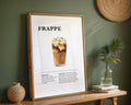 Frappe Coffee Recipe Poster - GroovyGrove