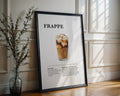 Frappe Coffee Recipe Poster - GroovyGrove