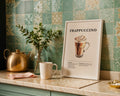 Frappuccino Coffee Recipe Poster - GroovyGrove