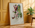 Vintage Hummingbird Botanical Poster - GroovyGrove