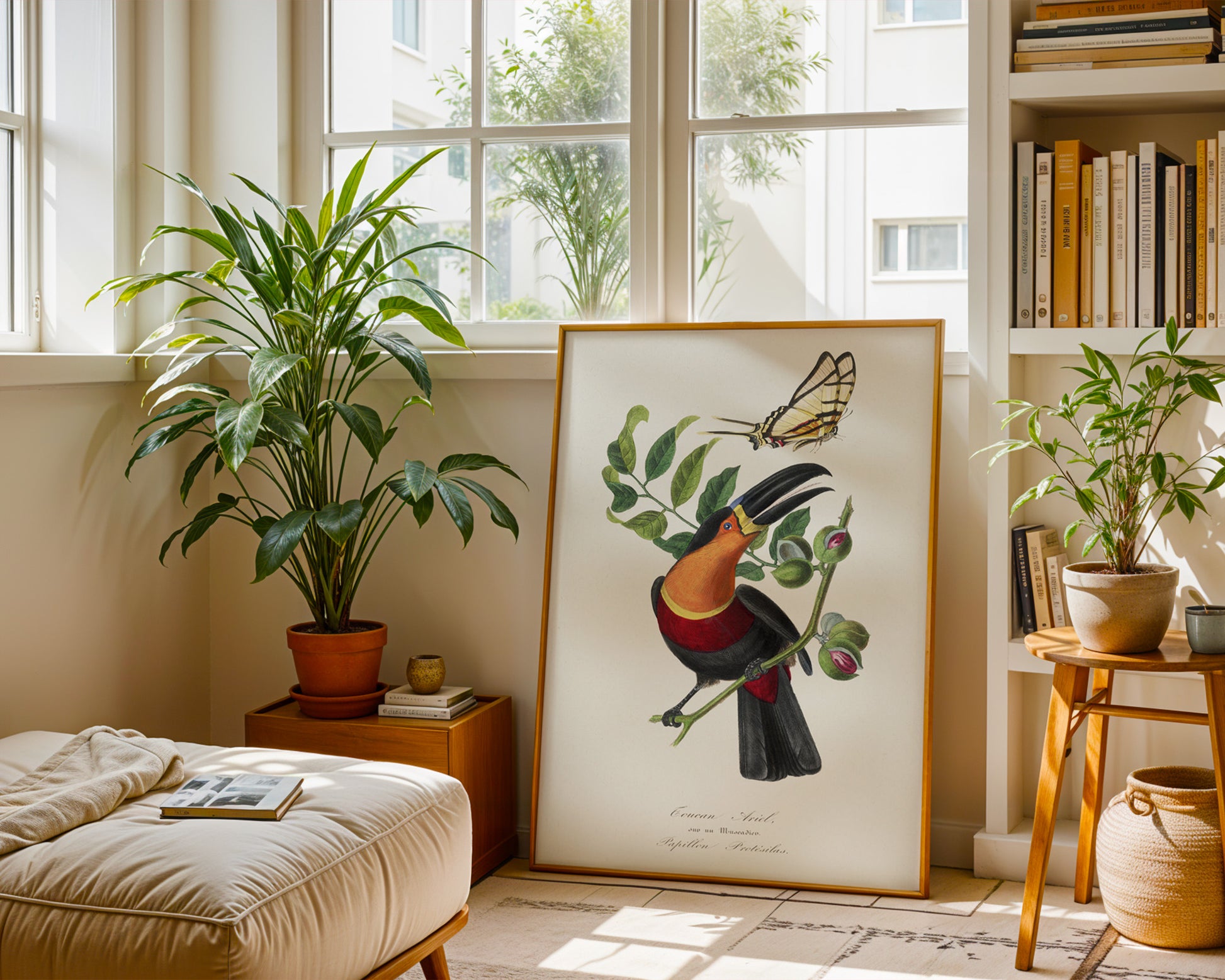 Vintage Toucan Botanical Poster - GroovyGrove