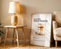 Latte Macchiato Coffee Recipe Poster - GroovyGrove